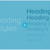 HEADING STYLES Heading Styles