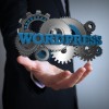 Which is Best Platform for Website/Blog – WordPress.org or WordPress.com? programming concept: text wordpress with gears over businessman hand